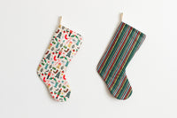 PRE ORDER Quilted Christmas stockings, choose your own, Rifle Paper Co Christmas decorations, farmhouse holiday decor, gift for mom