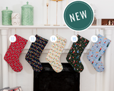 Quilted Christmas stockings, set of 4, choose your designs (made to order)